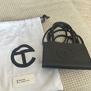 Telfar Black Mini Bag